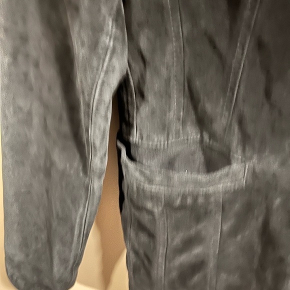 St. John's Bay Black Washable Suede Jacket - Picture 4 of 6